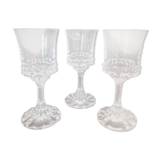 Crystal glasses early twentieth century