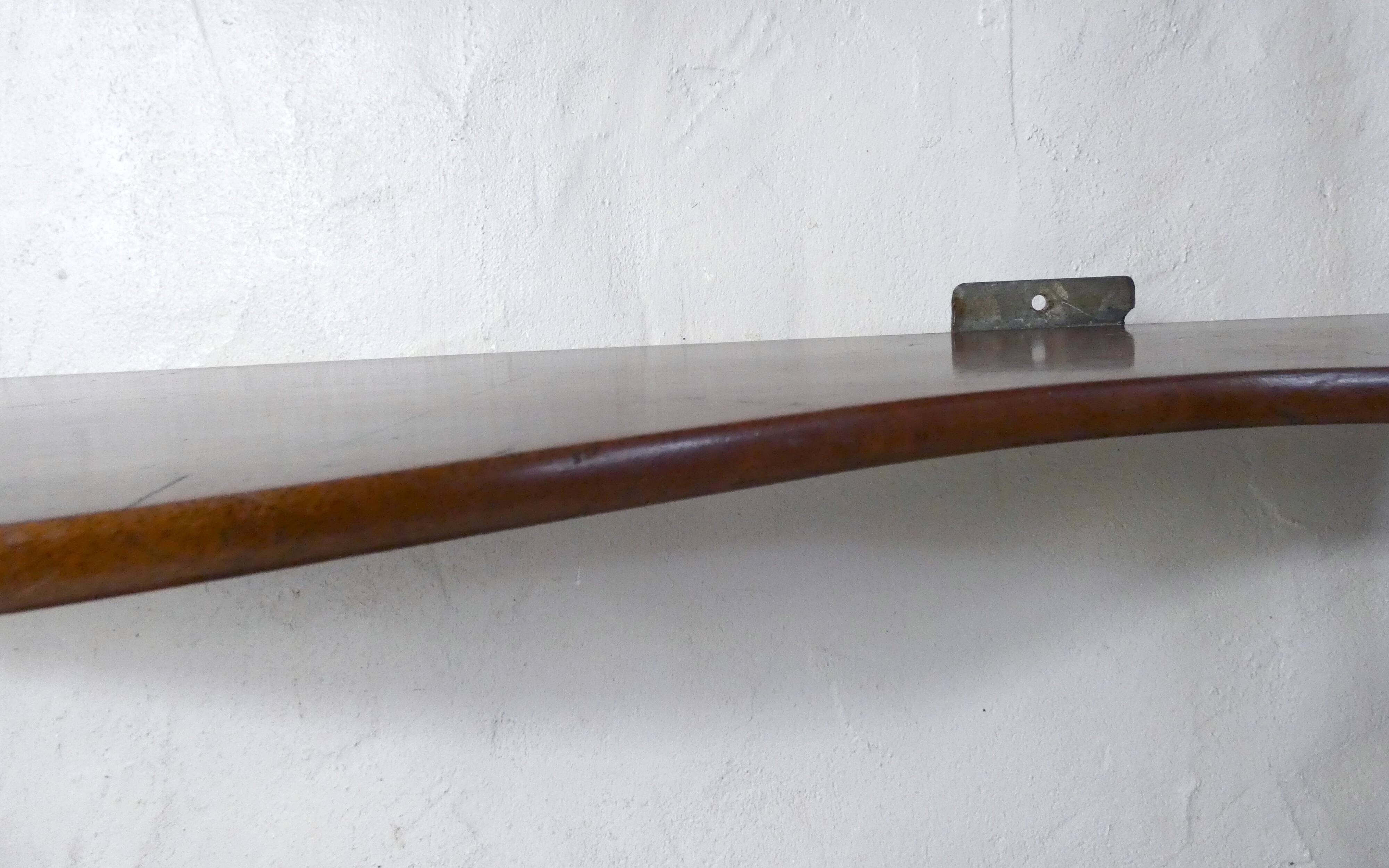 old wooden shelf