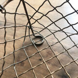 Brass paper storage bench