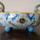 Antique centrepiece in 18th-century faience