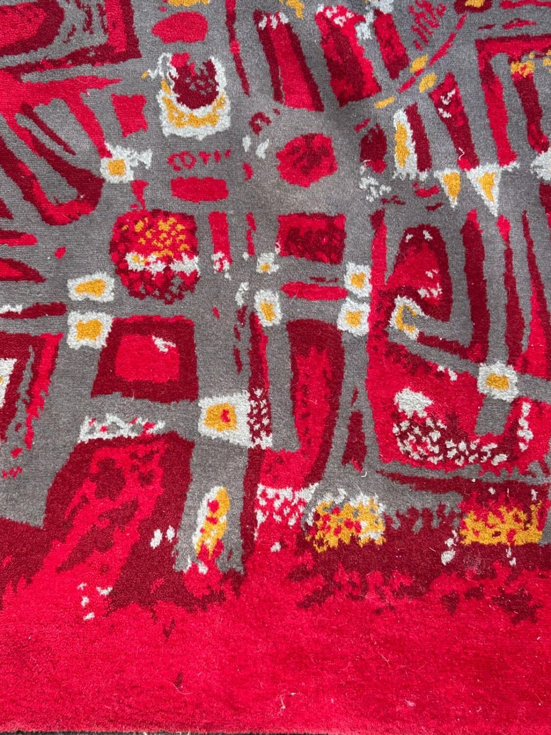 Robert WOGENSKY (1919-2019) rug from the 1970s, dimensions 3 x 2 m.