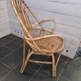Rattan armchair