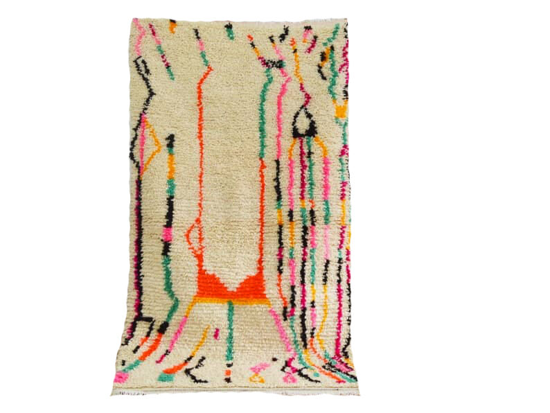 Moroccan carpet 165x93cm