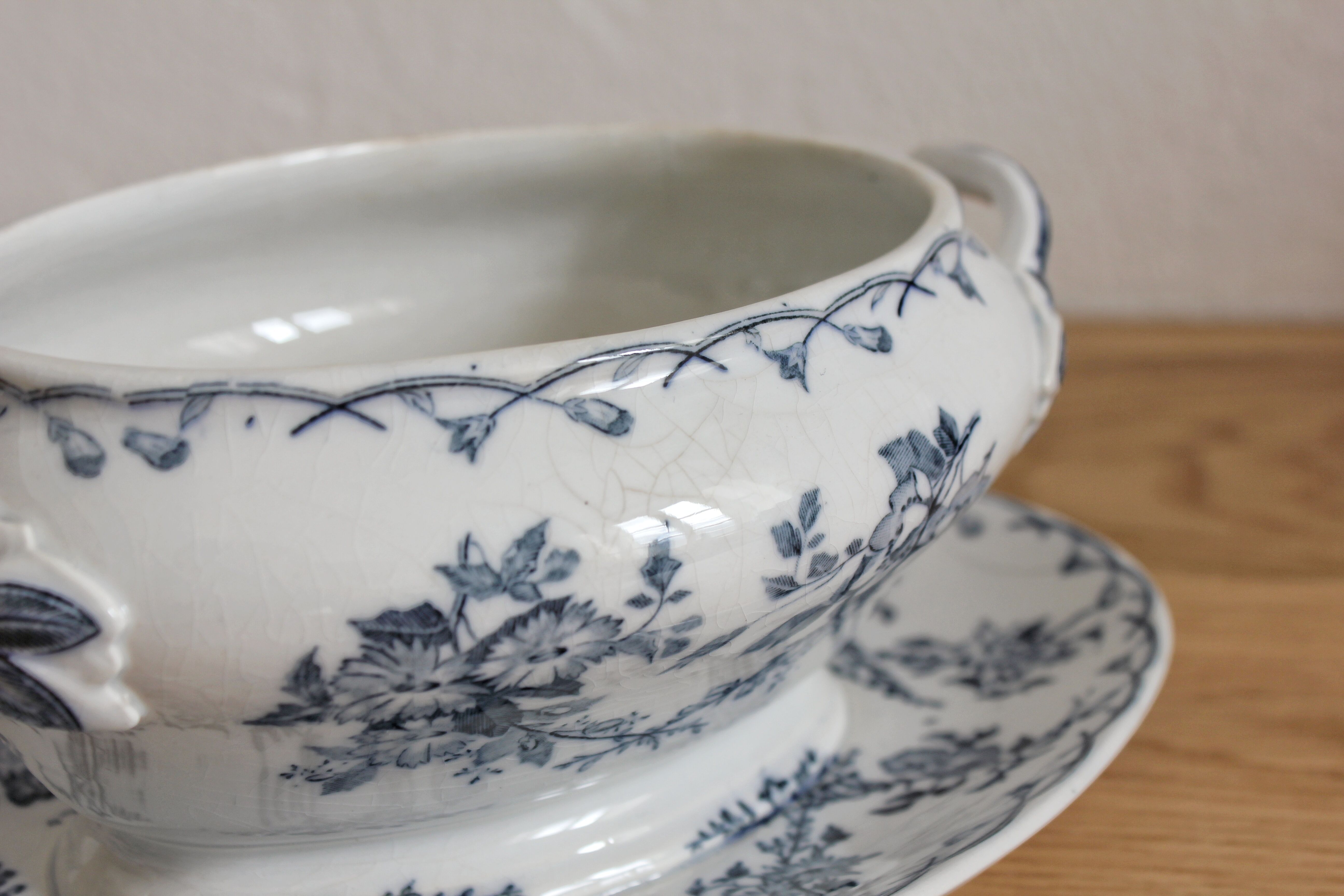 Saucière en terre de fer Bertha Sarreguemines