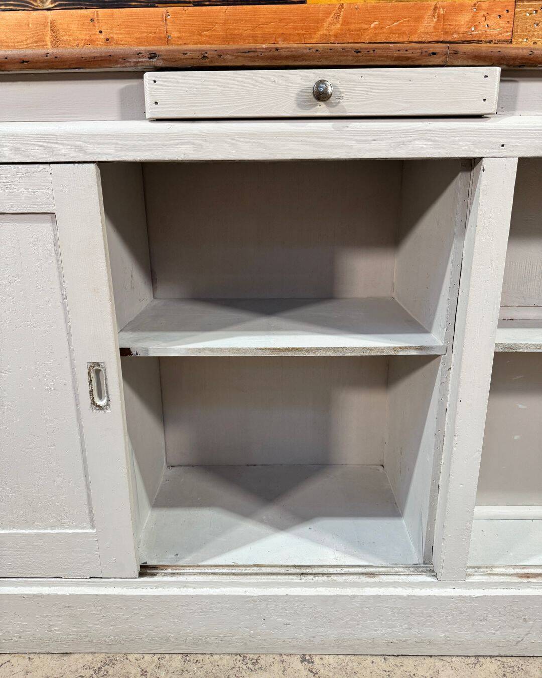 Old shop counter