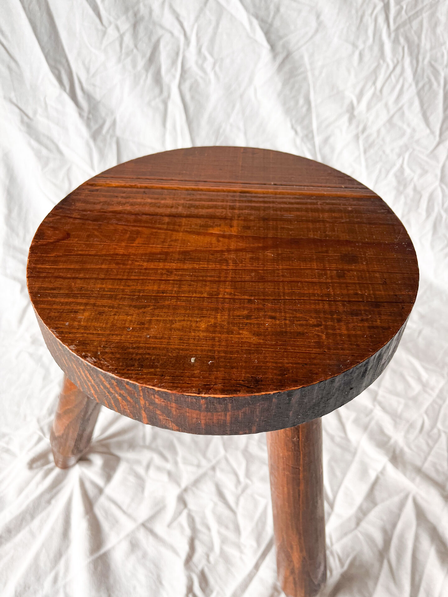 Small Wooden Tripod Stool