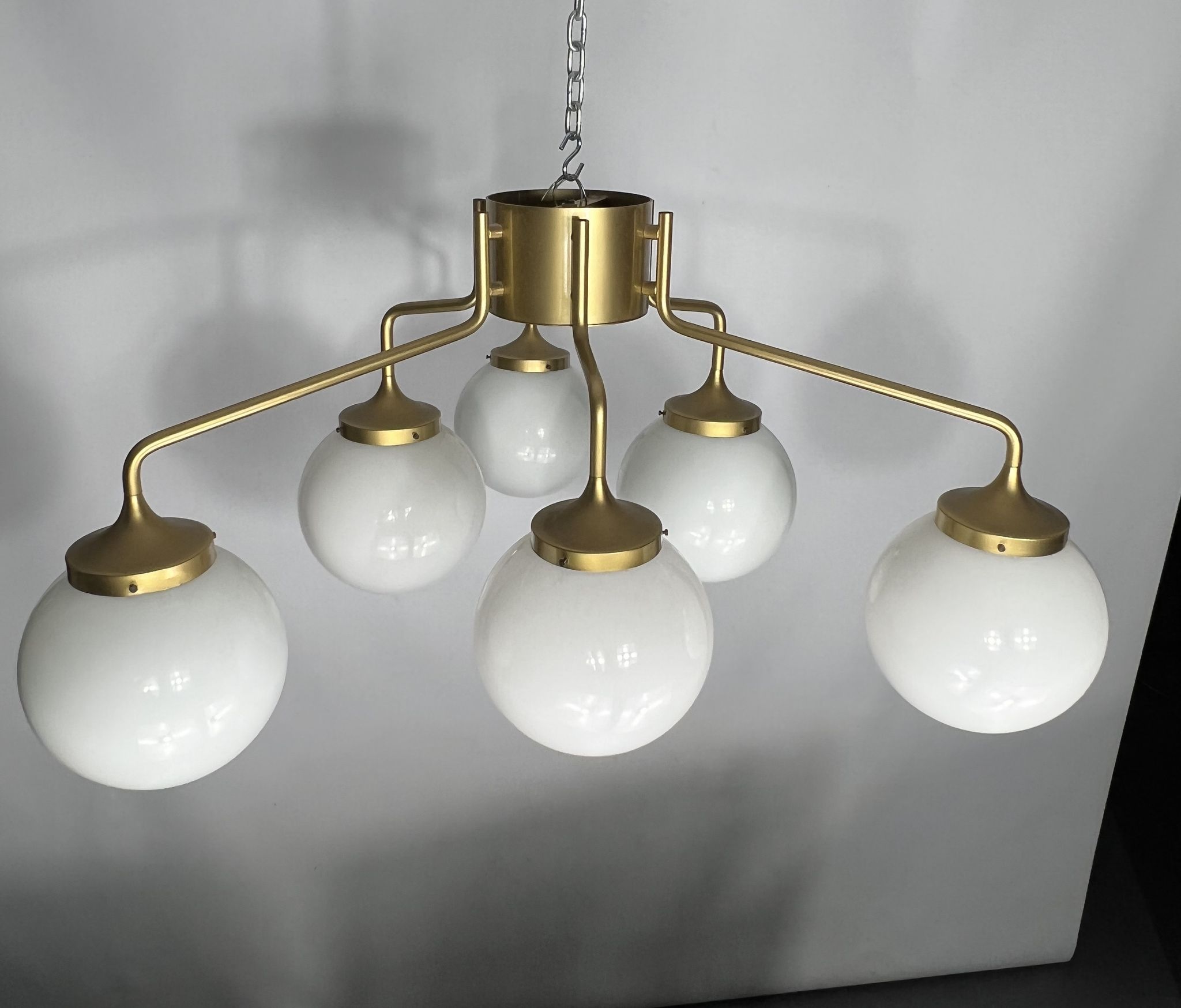 Ceiling lamp by Reggiani Italy 1970