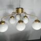 Lustre par Reggiani, Italie années 1970