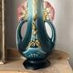Art Nouveau slipware vase 21 cm