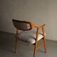 Scandinavian faux shearling chair | 1960s