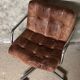 Storm leather office chair by Yves Christin for Airborne