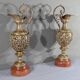 Pair of bronze ewers, art nouveau – 1910