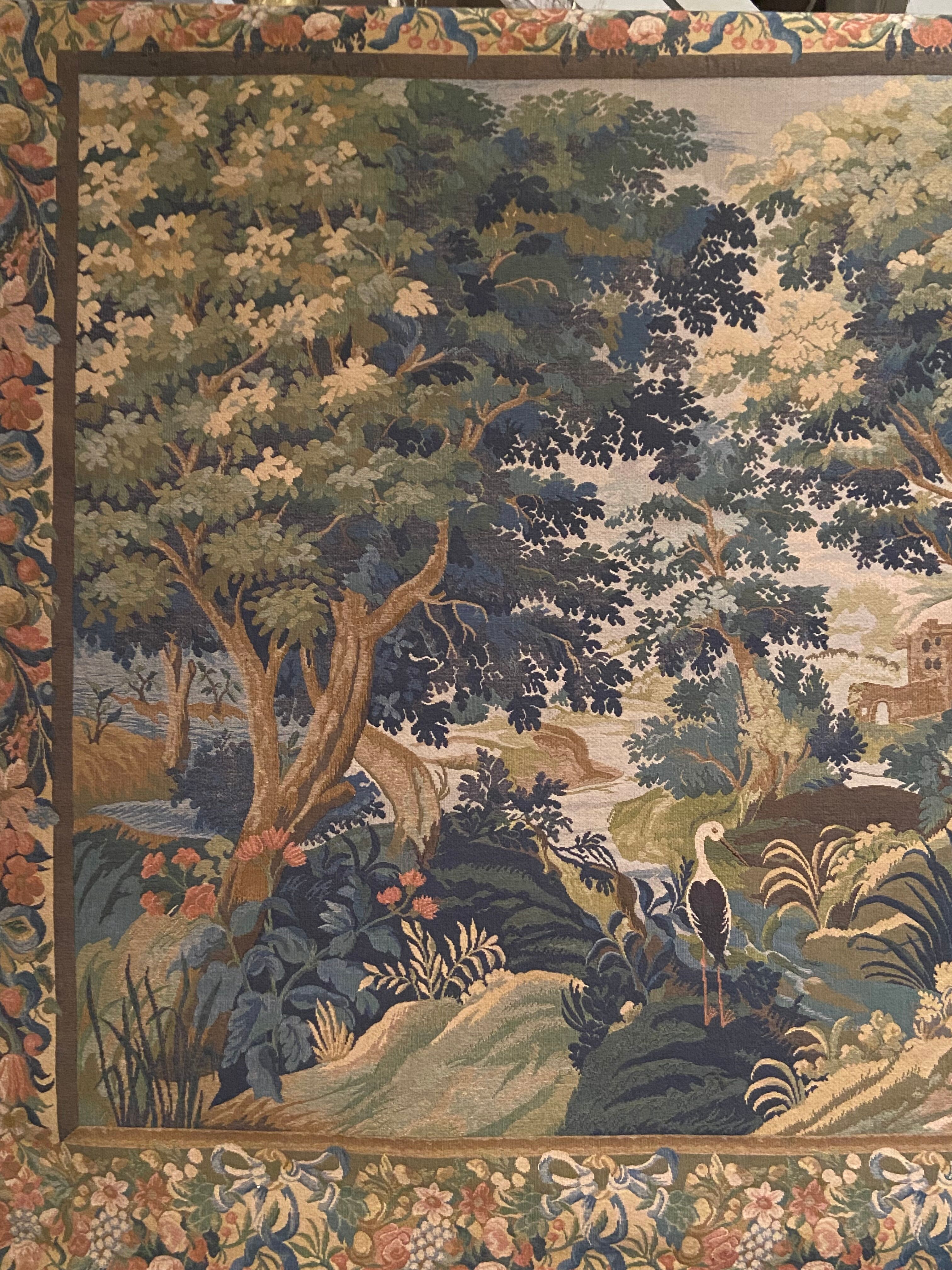 Heron tapestry