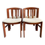 Set of 4 Danish chairs, 60s teak