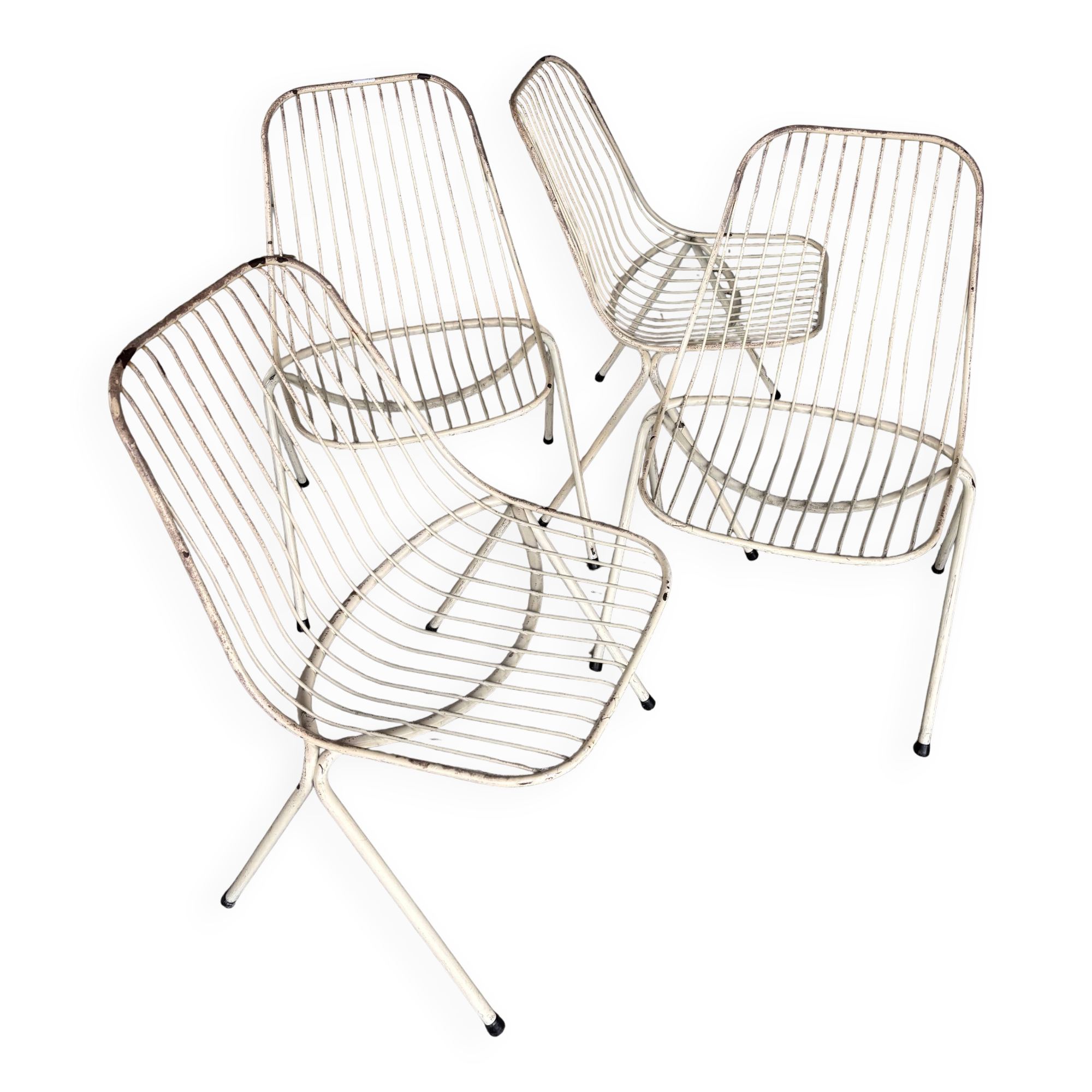 Vintage metal chair "Stella"