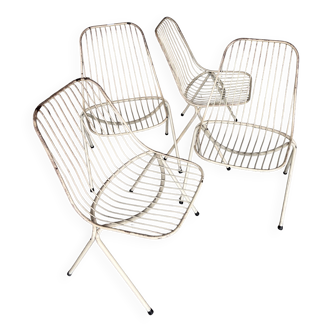 Vintage metal chair "Stella"