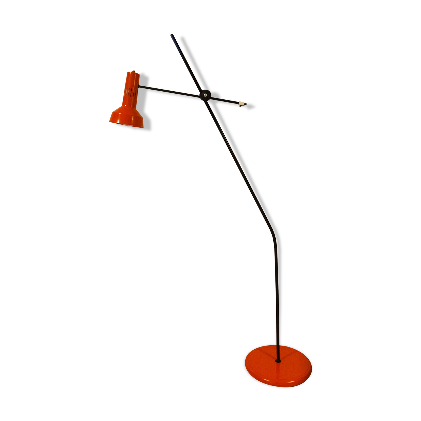 Vintage floor lamp straightener 1980
