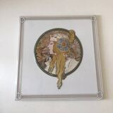 Alfons Mucha Hutschenreuther Porcelain Plaque