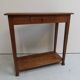 Antique oak sidetable