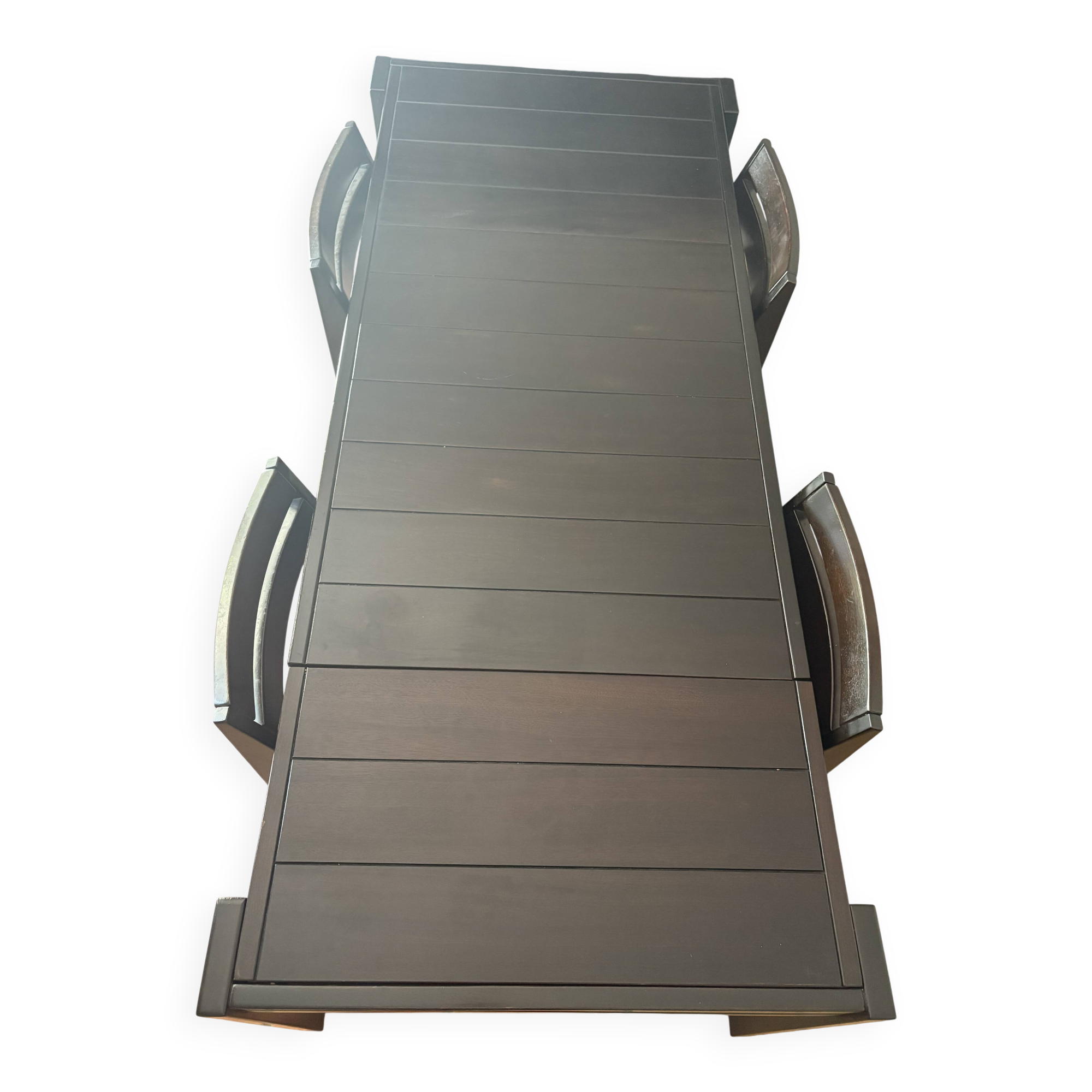 Dining Table Maison Regain in Iroko Wood sold individually