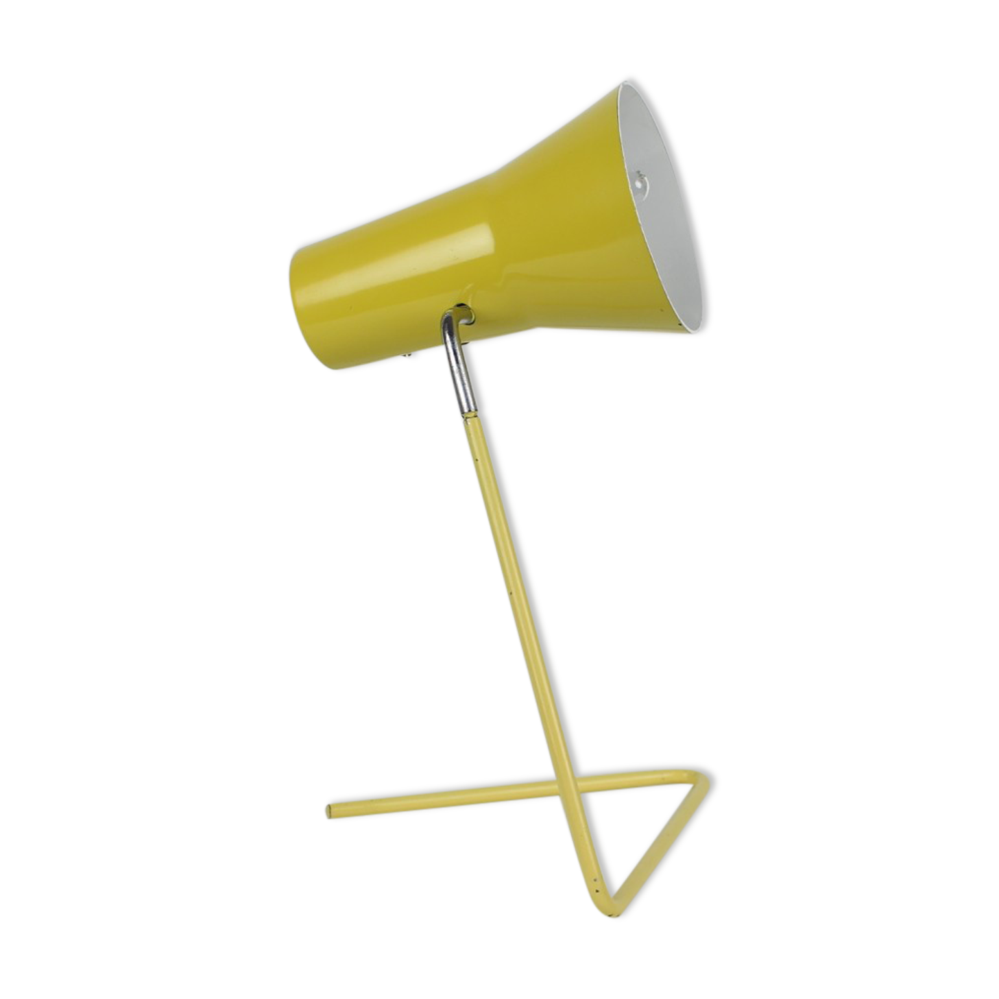 Lampe de table du milieu du siècle Drupol années 1960.