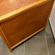 Commodes vintage, cannage en rotin