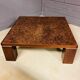 Brutalist coffee table, Rolf Middelboe and Gorm Lindum, 1970s for Tranekaer