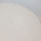 Round marble dining table, 1980's