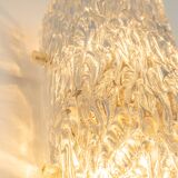 Pairs of Kalmar glass wall lights, Austria, 1960s.