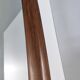 Oval Wall Mirror with a Beech Frame, Italy