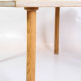 Coffee Table Made In Light Oak By Hans J. Wegner For Andreas Tuck Møbelfabrik From 1960s