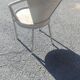 Series of 10 garden chairs made of steel garden patina