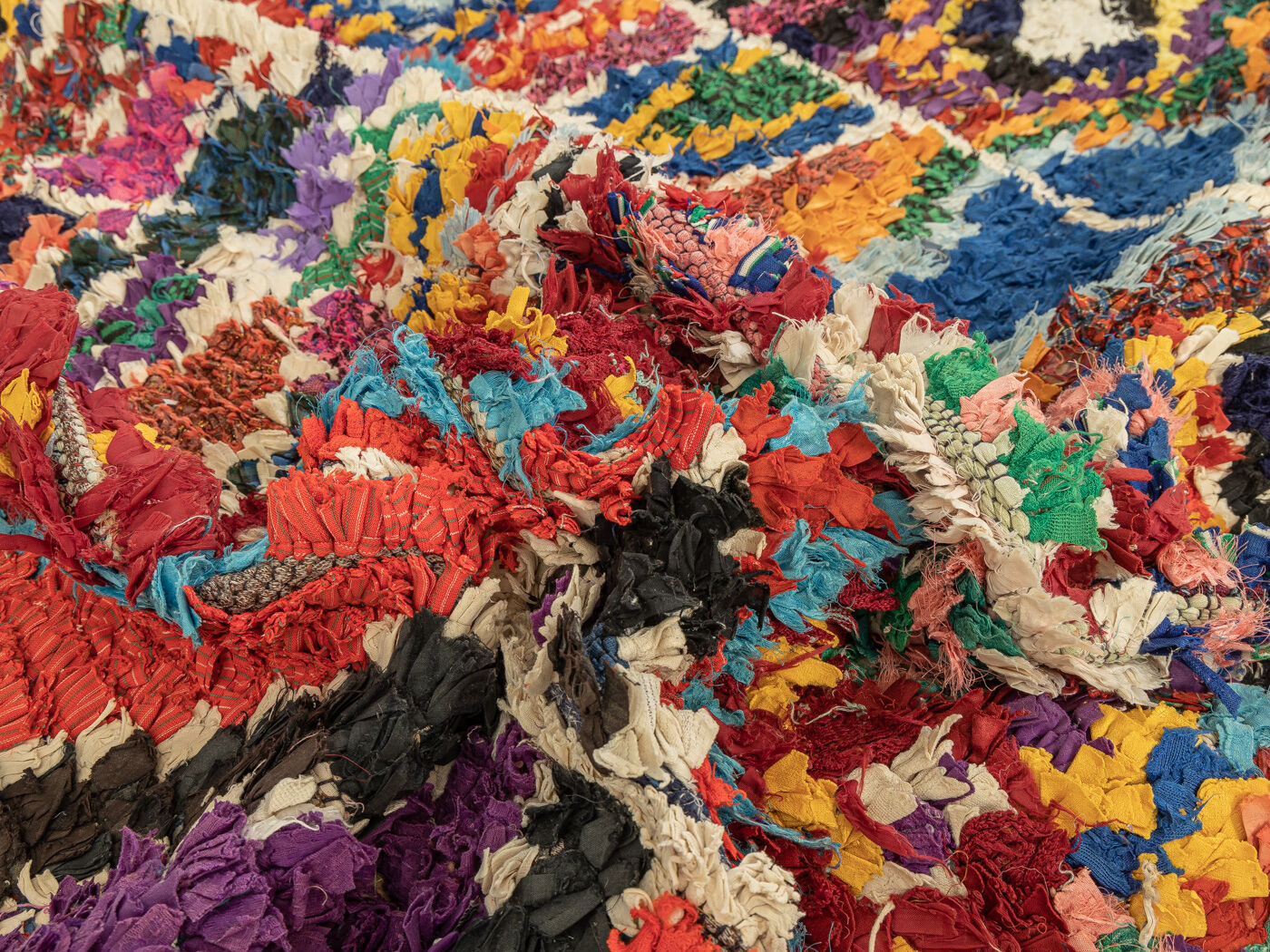 Boucherouite, berber rug, 167 x 233