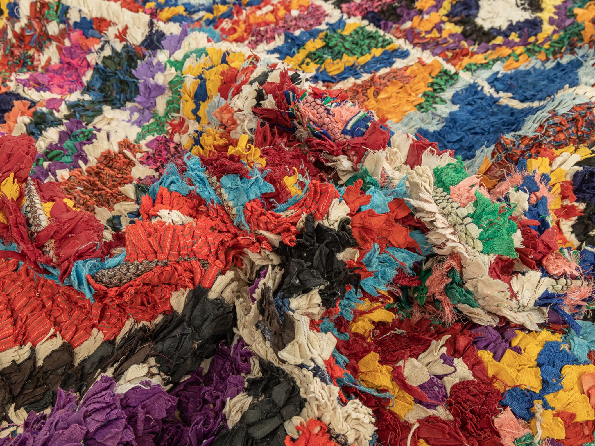 Boucherouite, berber rug, 167 x 233