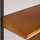 Scandinavian bookcase in teak by Kai Kristiansen for FM Mobler Denmark 1960s