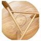 Stool in elm by Ralph Ribour
