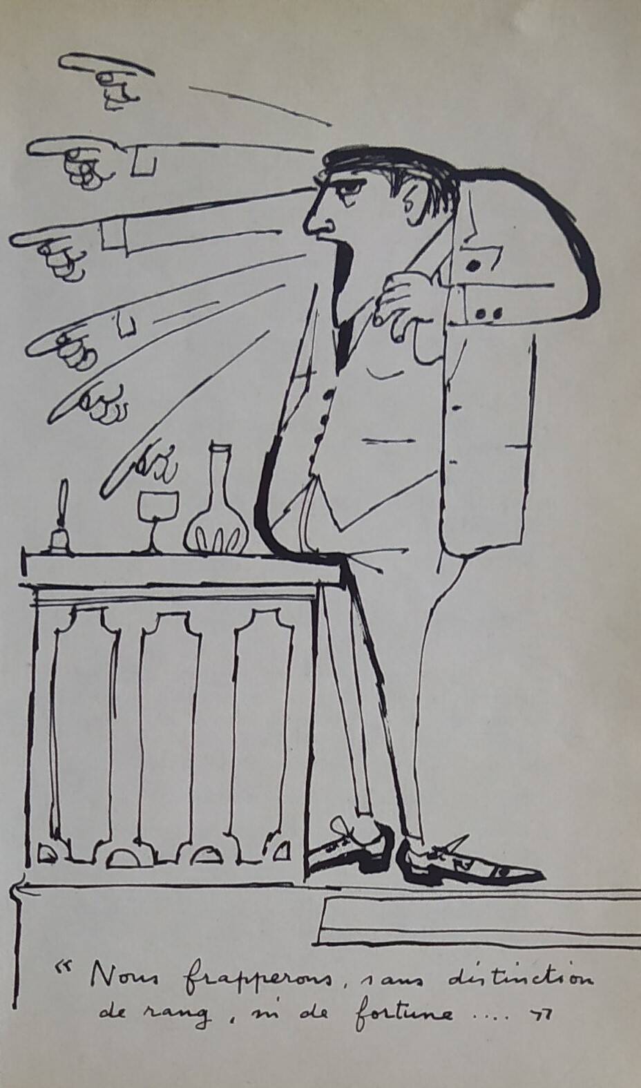 Damaging illustration from 1962 "without distinction"