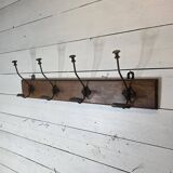 Old coat rack with 4 hooks