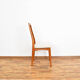 Chaises de salle à manger en teck par Benny Linden, années 1970