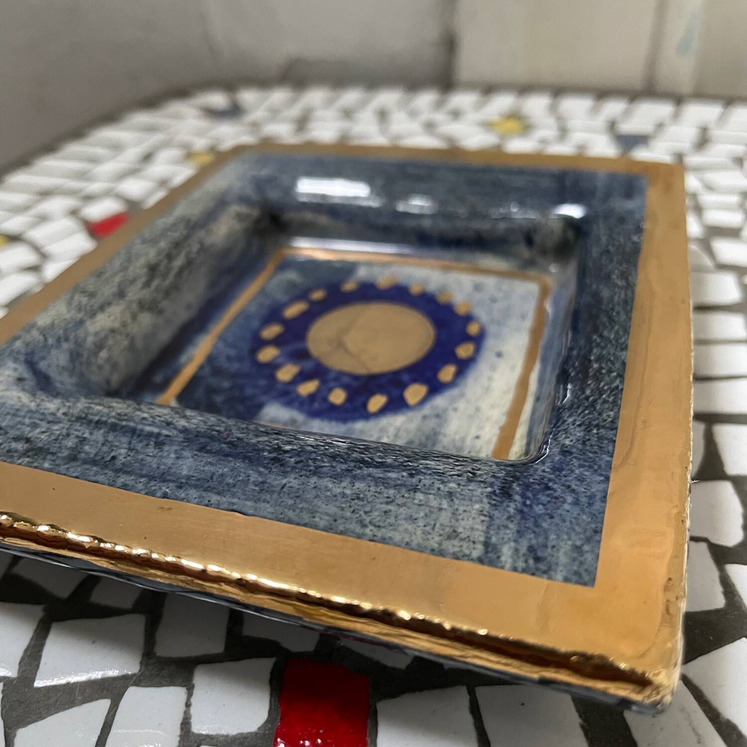 Ashtray or pocket emptier by the ceramicist Georges Pelletier