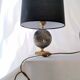 Pair of French 70s lamps Philippe Barbier style