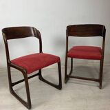 Pair of sled chairs