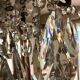 Crystal chandelier diamond cut 9 fires 1880