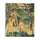 Painting of naked women taking a bath.