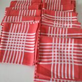 Lot 12 serviettes vintage