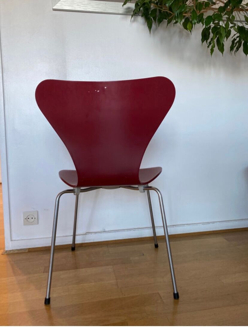 Chaise serie 7 d'Arne Jacobsen pour Fritz Hansen