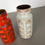 Set of 'Onion' vases made by Scheurich, Germany