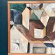 Original Swedish Oil on Canvas – “Komposition” by Arne Tengblad Vintage