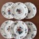 Set of 6 dessert plates Sarreguemines – Agreste model - earthenware
