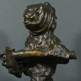 Bronze “Capture”, signed E.Villanis – Late 19th century